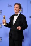 Hugh Laurie - 74th Annual Golden Globe Awards - Press Room