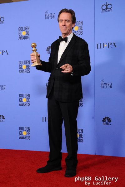 Hugh Laurie - 74th Annual Golden Globe Awards - Press Room