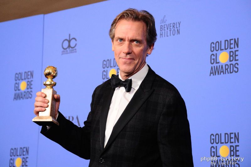 Hugh Laurie - 74th Annual Golden Globe Awards - Press Room