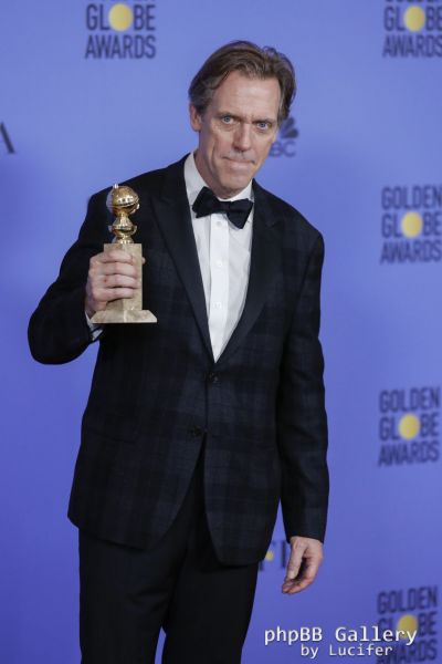 Hugh Laurie - 74th Annual Golden Globe Awards - Press Room