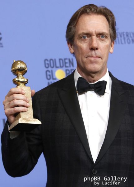 Hugh Laurie - 74th Annual Golden Globe Awards - Press Room