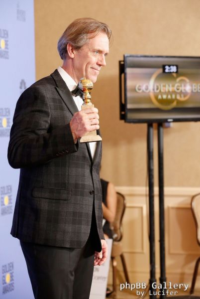 Hugh Laurie - 74th Annual Golden Globe Awards - Press Room