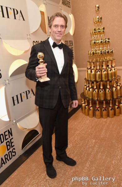 Hugh Laurie - 74th Annual Golden Globe Awards - Press Room
