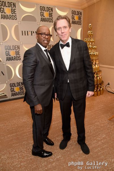 Hugh Laurie - 74th Annual Golden Globe Awards - Press Room