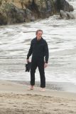 Hugh Laurie - Filming Chance Season 2 in Malibu