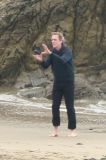 Hugh Laurie - Filming Chance Season 2 in Malibu