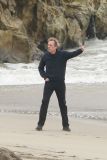 Hugh Laurie - Filming Chance Season 2 in Malibu