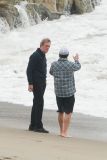 Hugh Laurie - Filming Chance Season 2 in Malibu