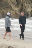 Hugh Laurie - Filming Chance Season 2 in Malibu