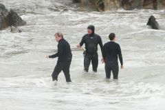 Hugh Laurie - Filming Chance Season 2 in Malibu