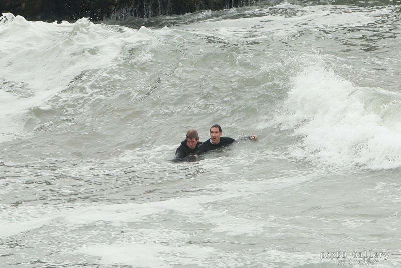 Hugh Laurie - Filming Chance Season 2 in Malibu