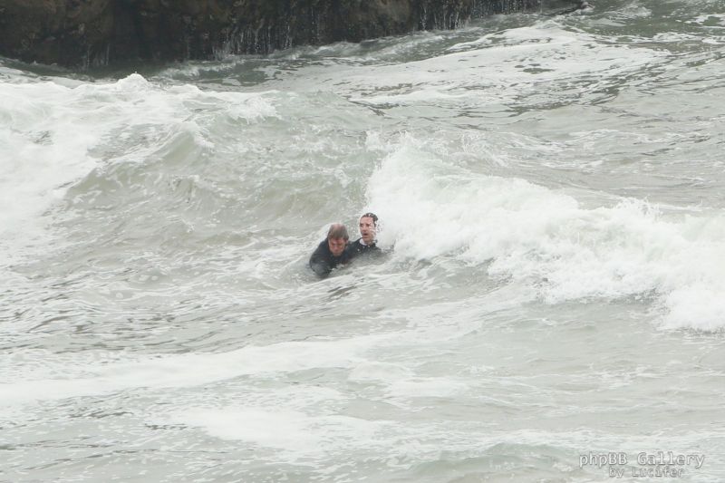 Hugh Laurie - Filming Chance Season 2 in Malibu