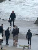 Hugh Laurie - Filming Chance Season 2 in Malibu