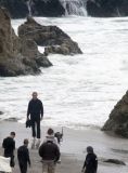 Hugh Laurie - Filming Chance Season 2 in Malibu