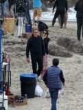 Hugh Laurie - Filming Chance Season 2 in Malibu