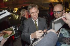 Hugh Laurie - Berlinale 2016 - signing autographs