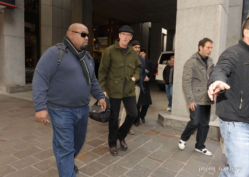 Hugh Laurie - Signs Autographs in Rosario Argentina - June 2012