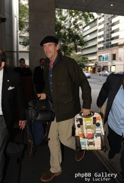 Hugh Laurie - Arrive in Buenos Aires - June 2012