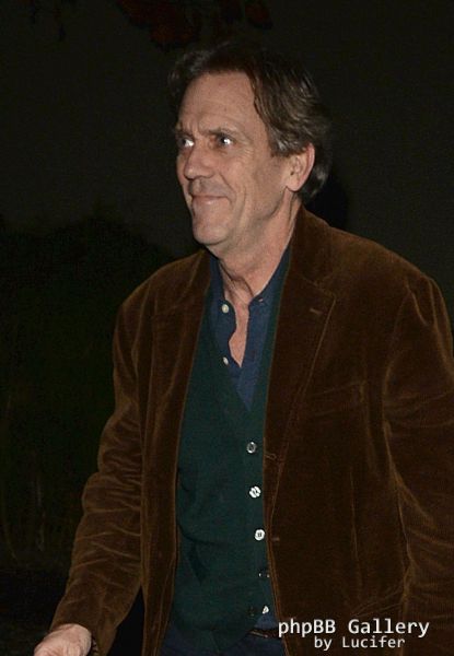 Hugh Laurie & Tom Hiddleston - Leaving the "Jar" - January 2017