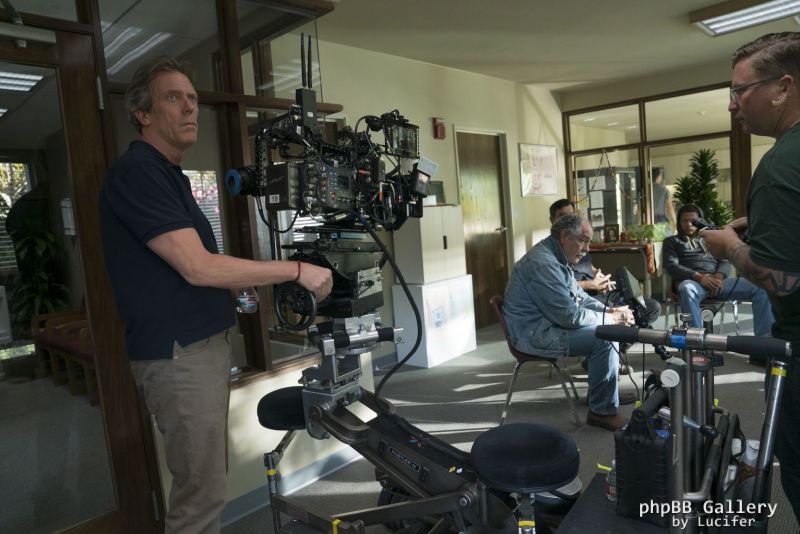 Hugh Laurie - Chance - 2x01 - 'Multitiaxal System' Behind the Scenes