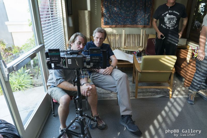 Hugh Laurie - Chance - 2x01 - 'Multitiaxal System' Behind the Scenes