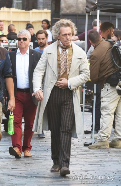 Hugh Laurie - Filming 'David Copperfield' In Kingston upon Hull, England
