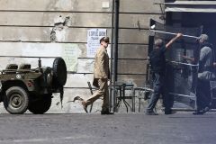 Hugh Laurie - Filming 'Catch 22', 02. August In Viterbo, Italy
