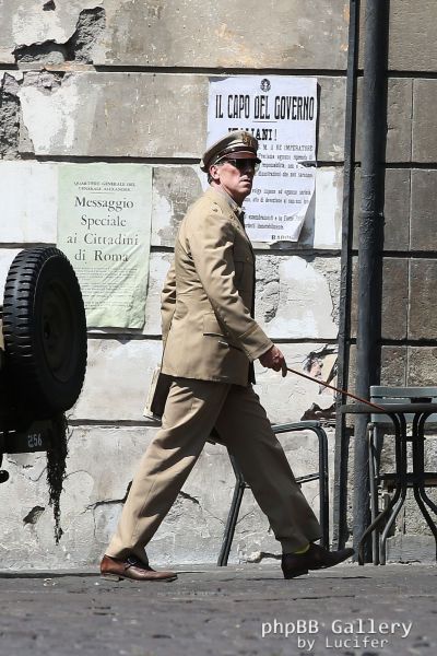 Hugh Laurie - Filming 'Catch 22', 02. August In Viterbo, Italy