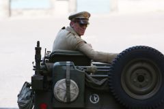 Hugh Laurie - Filming 'Catch 22', 02. August In Viterbo, Italy
