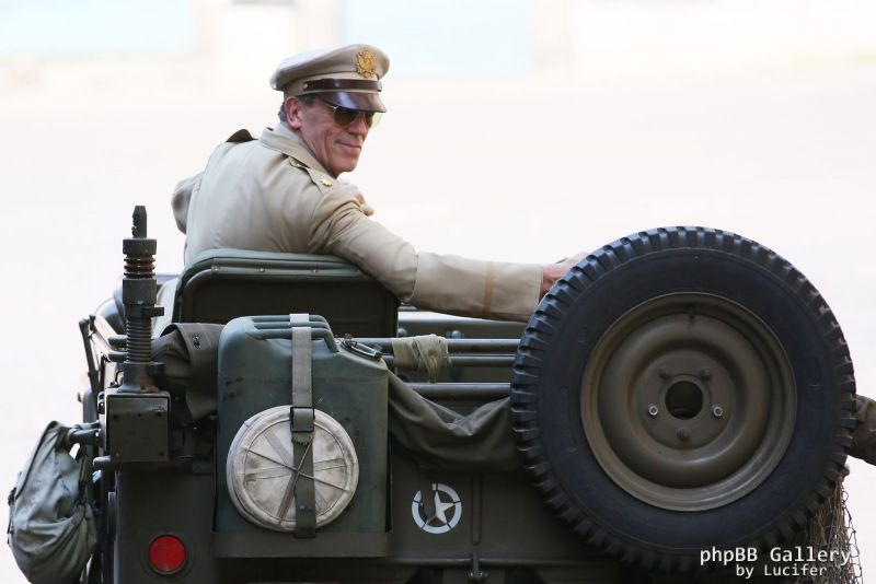 Hugh Laurie - Filming 'Catch 22', 02. August In Viterbo, Italy