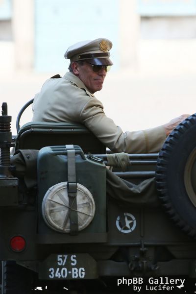 Hugh Laurie - Filming 'Catch 22', 02. August In Viterbo, Italy
