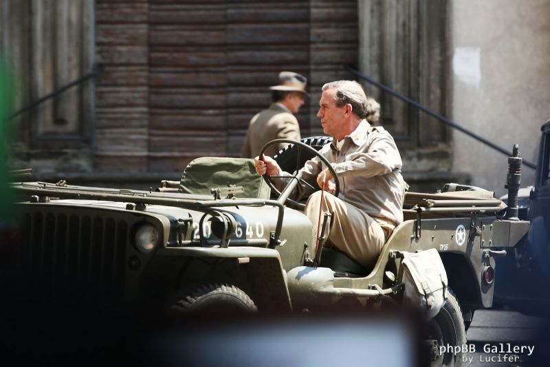 Hugh Laurie - Filming 'Catch 22', 02. August In Viterbo, Italy