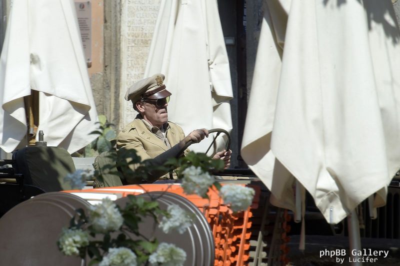 Hugh Laurie - Filming 'Catch 22', 02. August In Viterbo, Italy