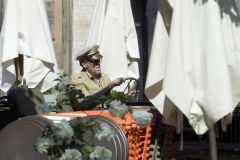 Hugh Laurie - Filming 'Catch 22', 02. August In Viterbo, Italy