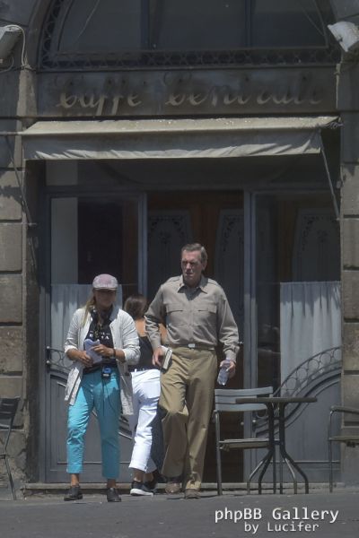 Hugh Laurie - Filming 'Catch 22', 02. August In Viterbo, Italy