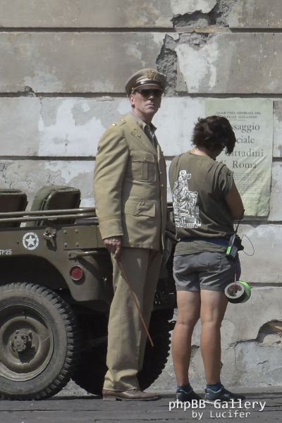 Hugh Laurie - Filming 'Catch 22', 02. August In Viterbo, Italy