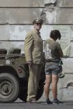 Hugh Laurie - Filming 'Catch 22', 02. August In Viterbo, Italy
