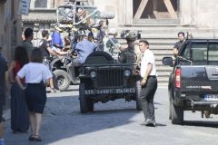 Hugh Laurie - Filming 'Catch 22', 02. August In Viterbo, Italy
