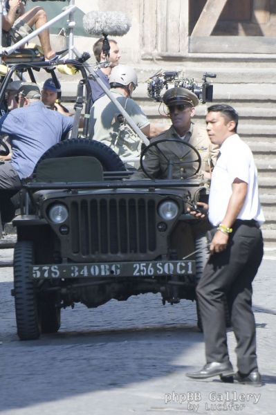 Hugh Laurie - Filming 'Catch 22', 02. August In Viterbo, Italy