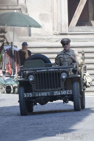 Hugh Laurie - Filming 'Catch 22', 02. August In Viterbo, Italy