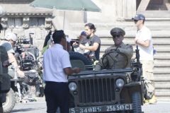 Hugh Laurie - Filming 'Catch 22', 02. August In Viterbo, Italy