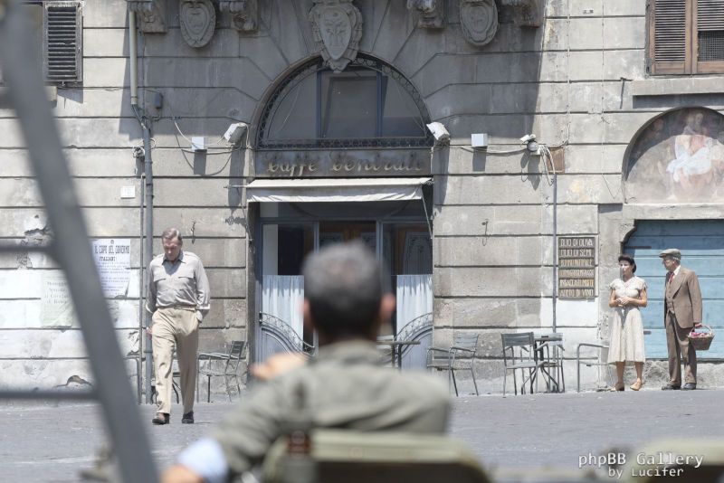 Hugh Laurie - Filming 'Catch 22', 02. August In Viterbo, Italy