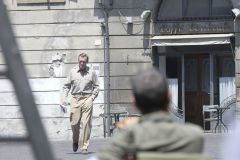 Hugh Laurie - Filming 'Catch 22', 02. August In Viterbo, Italy