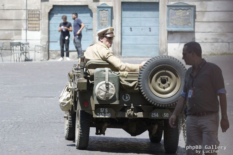 Hugh Laurie - Filming 'Catch 22', 02. August In Viterbo, Italy