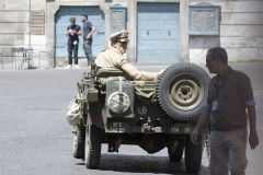 Hugh Laurie - Filming 'Catch 22', 02. August In Viterbo, Italy