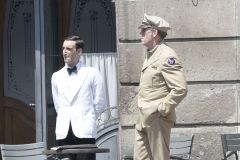 Hugh Laurie - Filming 'Catch 22', 02. August In Viterbo, Italy