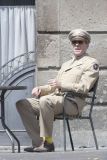 Hugh Laurie - Filming 'Catch 22', 02. August In Viterbo, Italy