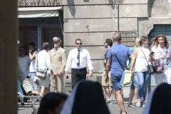 Hugh Laurie - Filming 'Catch 22', 02. August In Viterbo, Italy