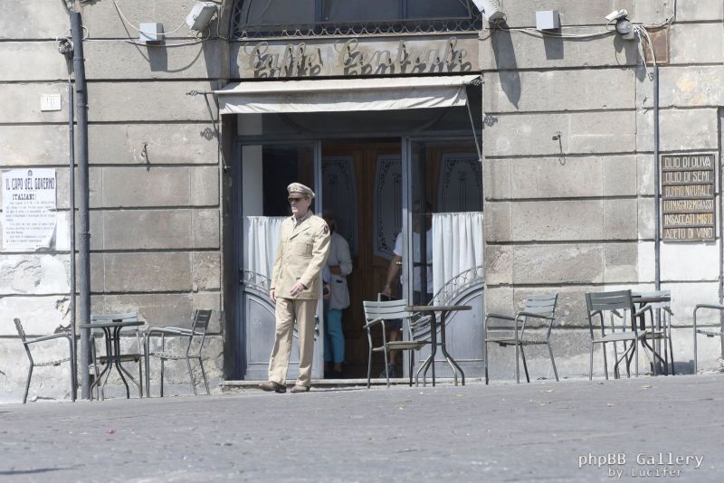 Hugh Laurie - Filming 'Catch 22', 02. August In Viterbo, Italy