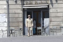 Hugh Laurie - Filming 'Catch 22', 02. August In Viterbo, Italy
